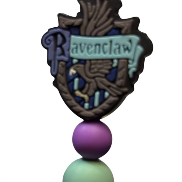 Purple Themed Pen with silicone beads - Picture 2 of 2